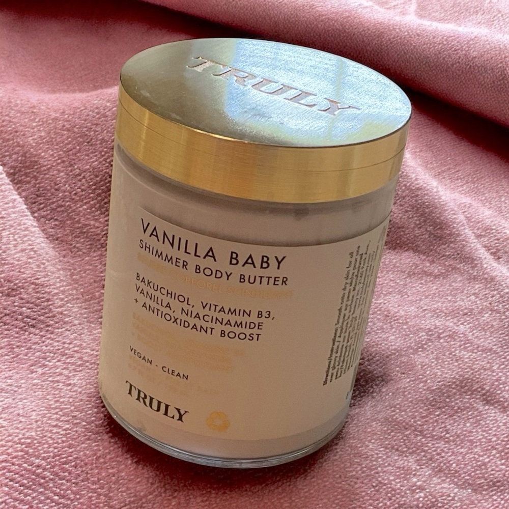 Truly Vanilla Baby Shimmer Body Butter